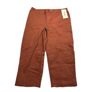 Goodthreads Women's Pants XL 38x25 Rust Orange